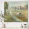 Designart - Tranquil Country Field - Farmhouse Canvas Artwork